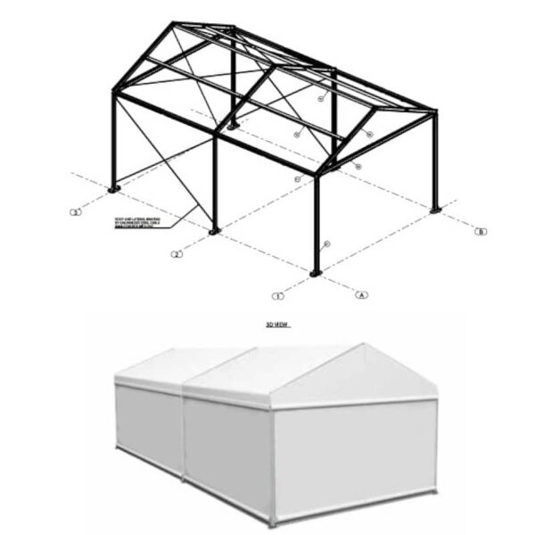 Military Structure 4x6m (DAILY)